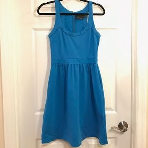 Blue Cynthia Rowley sleeveless a-line dress